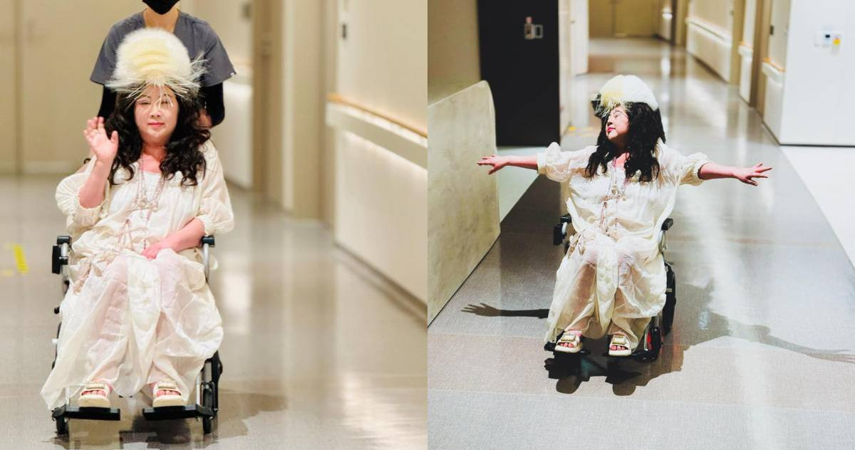 陳文茜抗癌近照曝光！坐輪椅當飛鳥感慨...