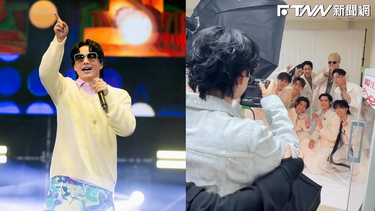 影／蕭煌奇轉職攝影師？　網笑翻：確定全部都有入鏡嗎？