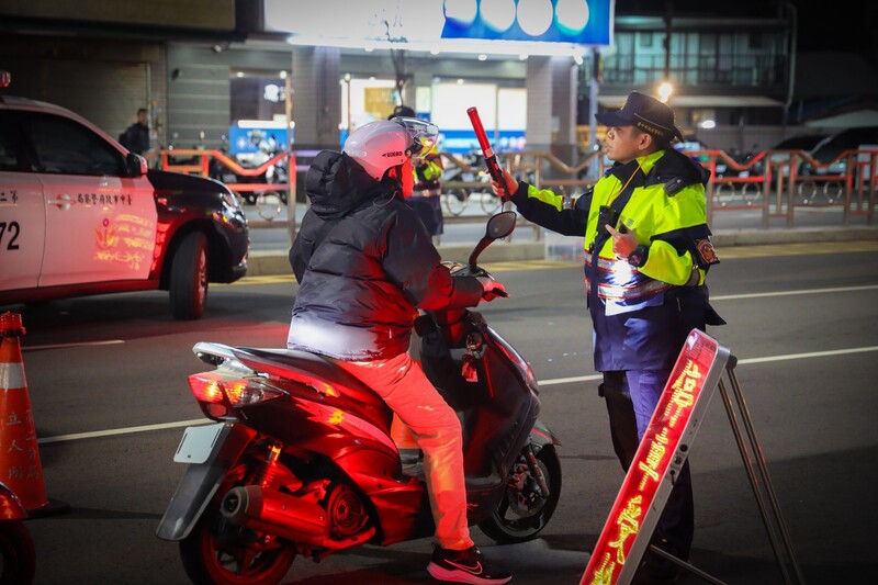 中市警春節酒測專案勤務上路　違規加強...